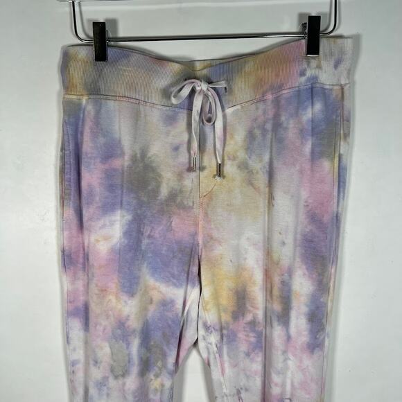 Young Fabulous & Broke Weekender Joggers L Tie Dye Sweatpants Drawstring - Picture 4 of 8